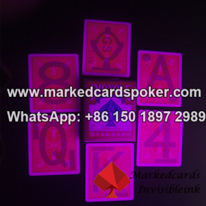 Bicycle marked decks of cards